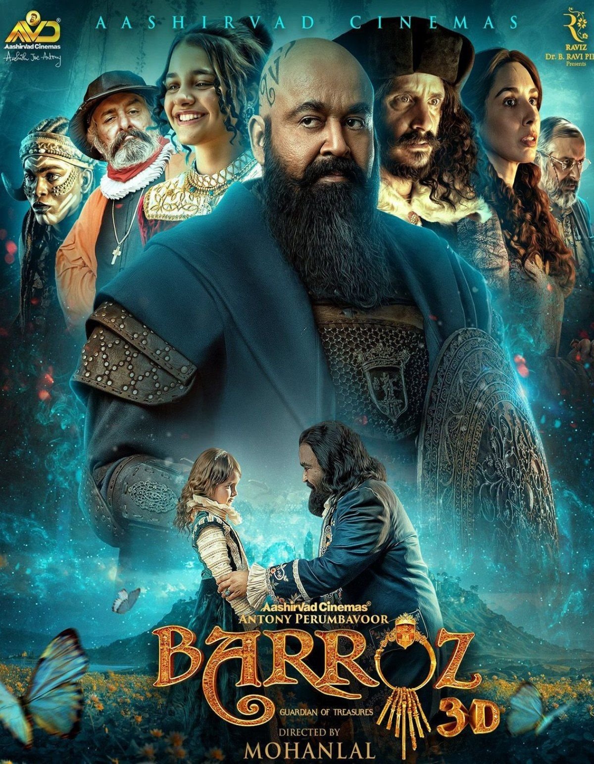 Free Barroz – Guardian of Treasures (2024) (Hindi + Malayalam) Dual Audio UnCut South Movie HD ESub – BollyFlix