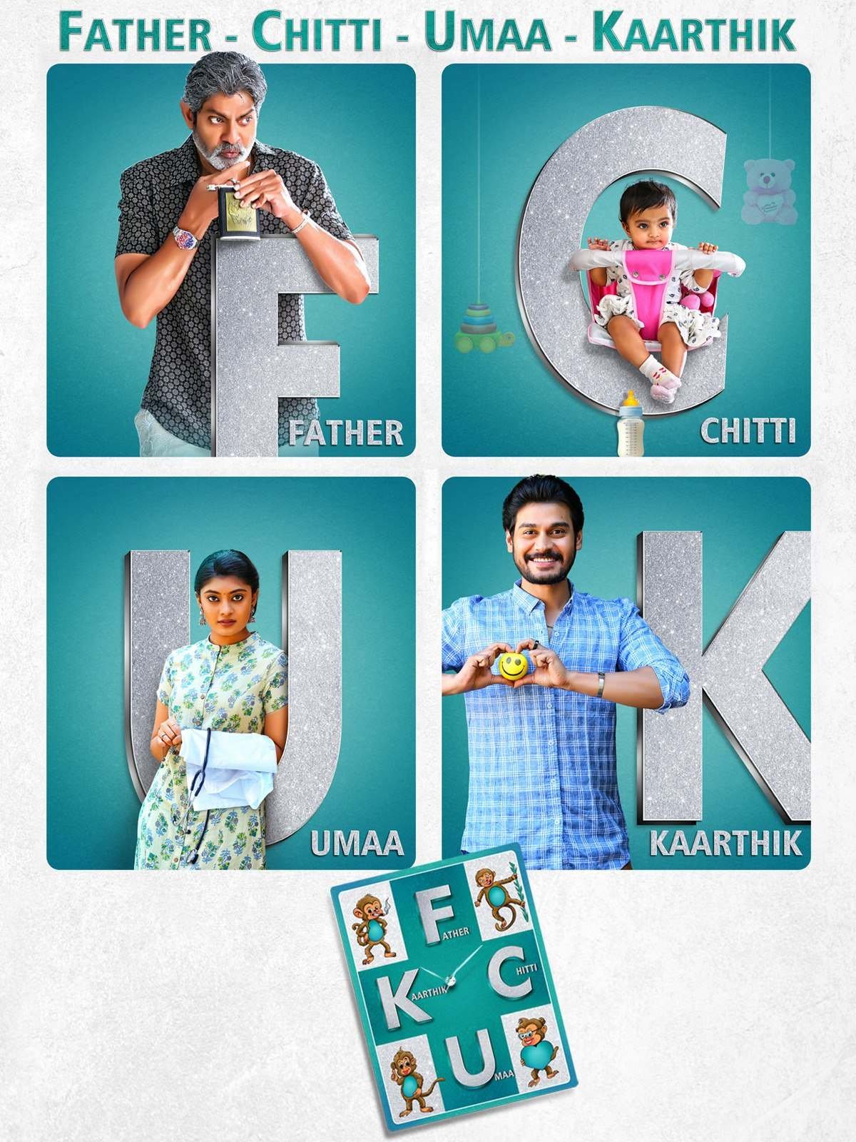 Free FCUK – (Father Chitti Umaa Kaarthik) (2021) (Hindi + Telugu) Dual Audio UnCut South Movie HD ESub – BollyFlix