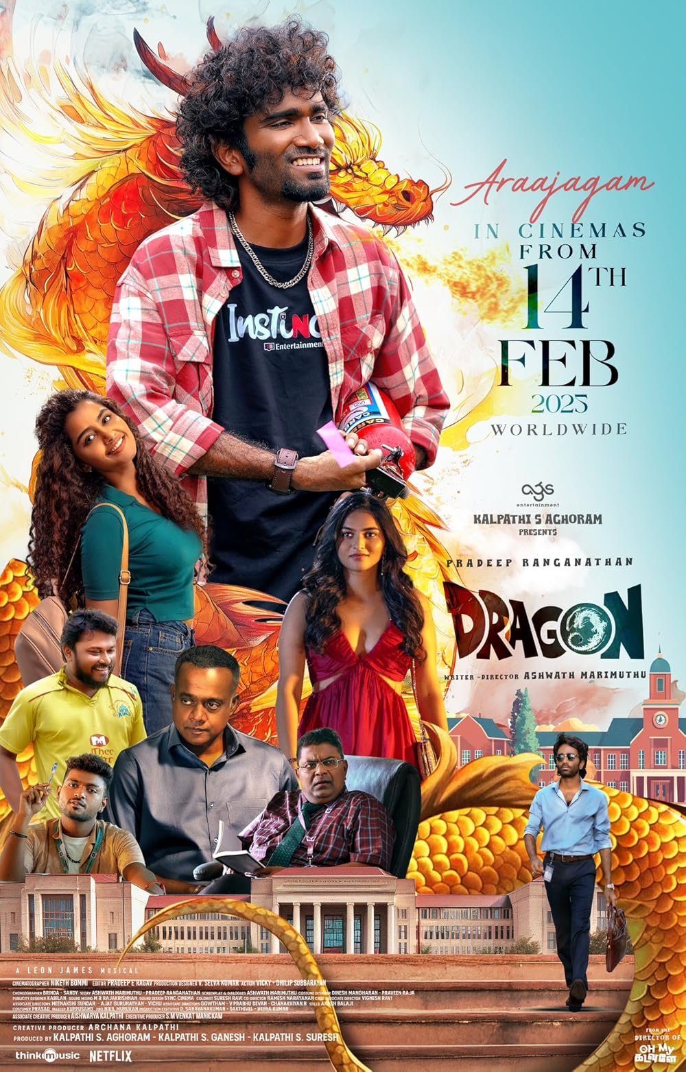 Free Dragon (2025) (Hindi + Tamil) Daul Audio UnCut South Movie HD ESub – BollyFlix