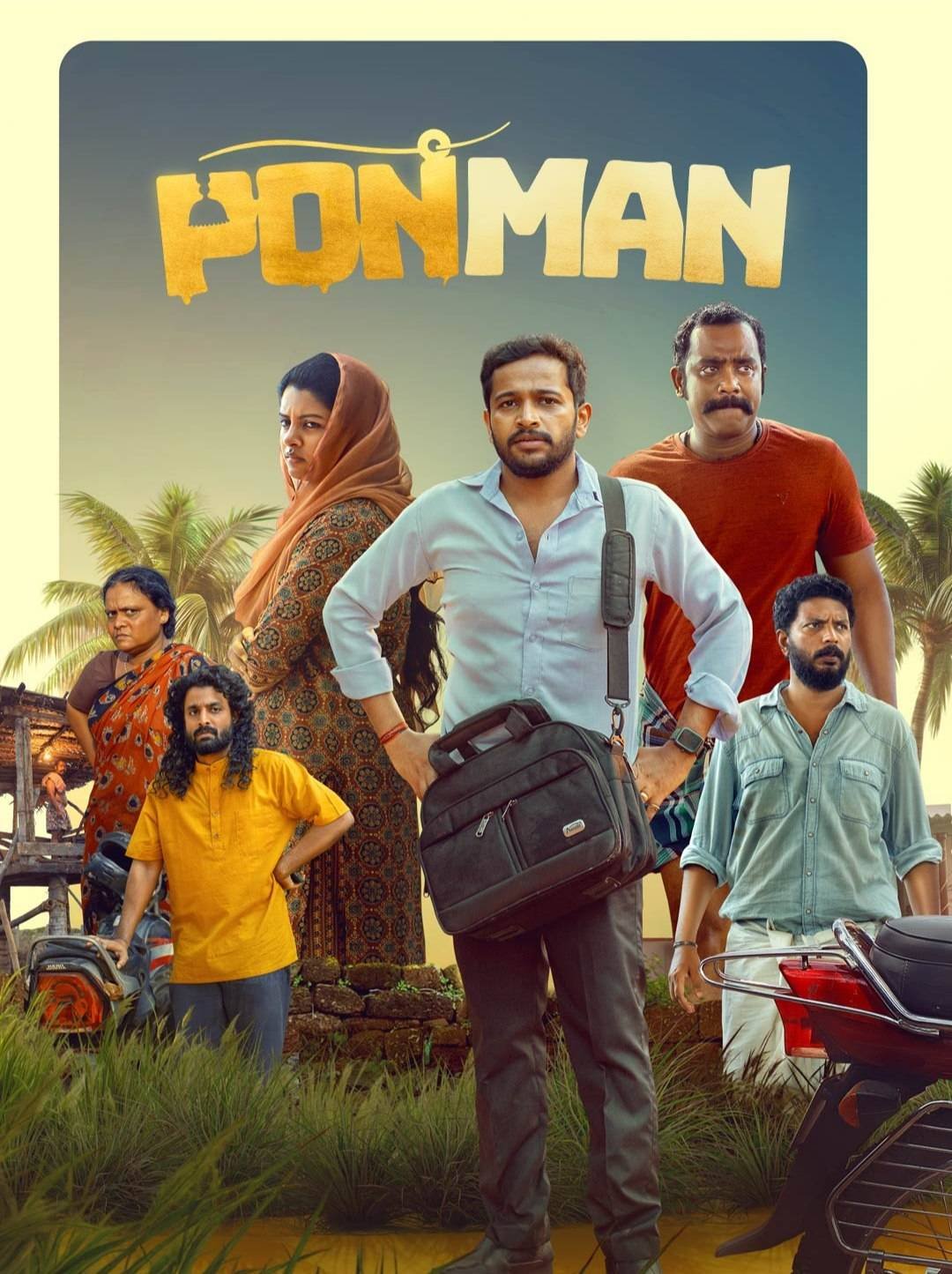 Free Ponman (2025) (Hindi + Malayalam) Dual Audio UnCut South Movie HD ESub – BollyFlix
