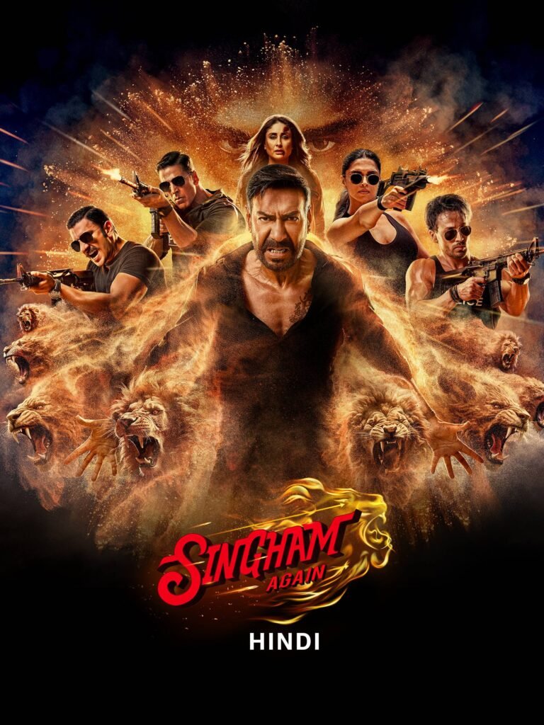 Free Singham Again (2024) Bollywood Hindi Movie HD ESub – BollyFlix