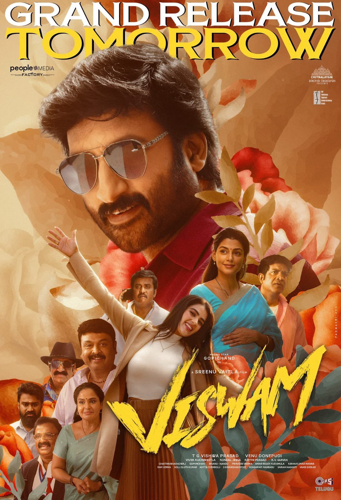 Free Viswam Movie Downloads (2024) Hindi (HQ Dub) Movie CAMRip – BollyFlix