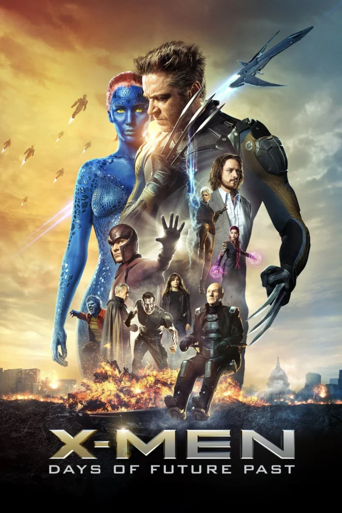 Free X-Men – Days of Future Past (2014) (Hindi + English) Dual Audio Hollywood Movie BluRay HD ESub Filmyzilla – BollyFlix